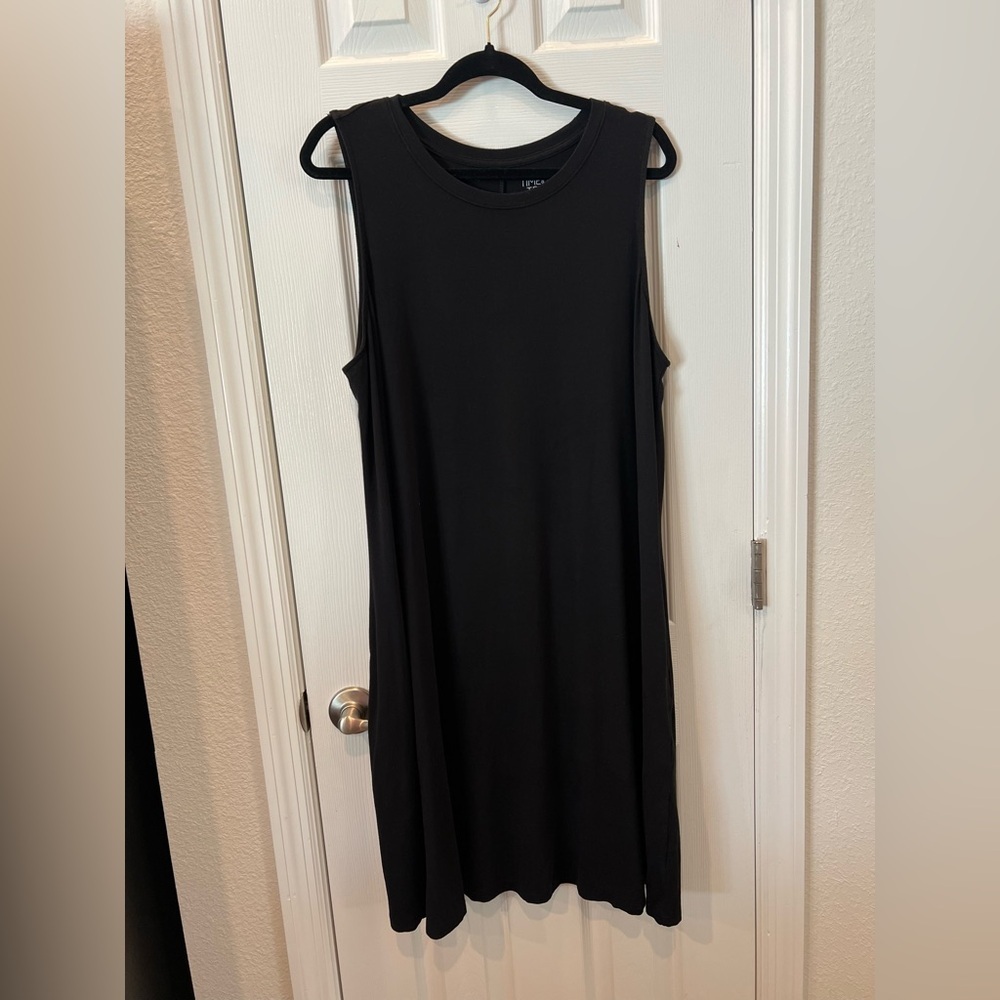 COPY - Time and Tru Black Midi Dress